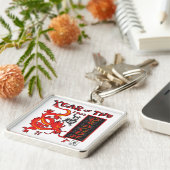 Chinesischer Neujahrsdrache Schlüsselanhänger (Seite)