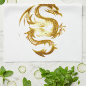 Chinesischer Neujahrsdrache Thunder_Cove Geschirrtuch (Gefaltet)