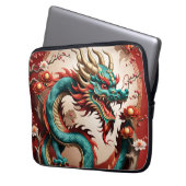 Chinesischer Neujahrsdrache Zodiac GeburtstagsLapt Laptopschutzhülle (Vorderseite Links)