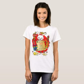 Chinesischer Neujahrshändler-Cartoon-T - Shirt (Vorne ganz)