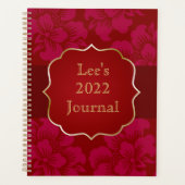 Chinesischer Neujahrsplaner 2022 Planer (Vorderseite)