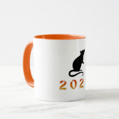 Chinesischer Neujahrsrat 2020 Tasse (Vorderseite Links)