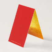 Chinesischer Neujahrsroter Goldener Drache 2024 FC (Rückseite)