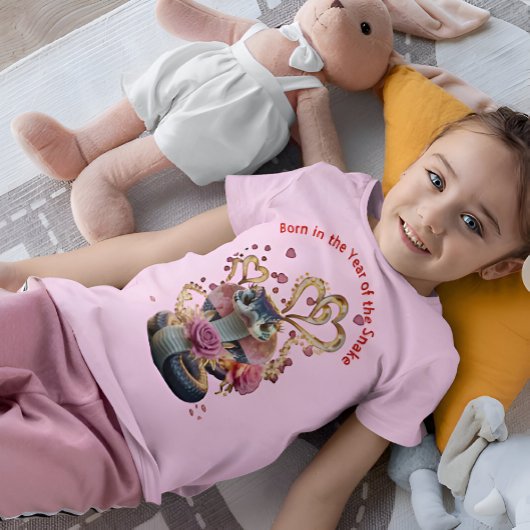 Chinesischer Neujahrsschlangen-T - Shirt für Kinde