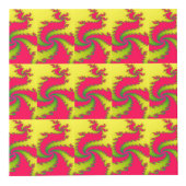 Chinesischer New Year Dragon Fraktal Custom Foto C Würfel (Rechts)