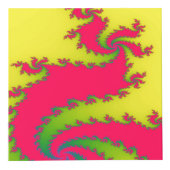 Chinesischer New Year Dragon Fraktal Custom Foto C Würfel (Vorderseite)