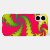 Chinesischer New Year Dragon Fraktal iPhone Case (Rückseite (Horizontal))