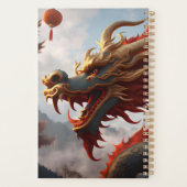Chinesischer New Year Dragon personalisiert SP Planer (Rückseite)