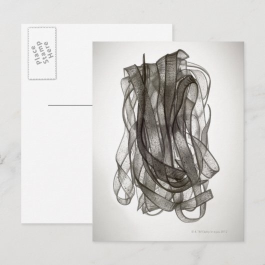 Chinesischer Nudel Postkarte (Vorne/Hinten)