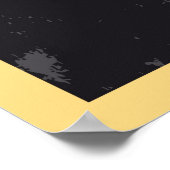 Chinesischer oder vietnamesischer Koch mit Plakat (Ecke)