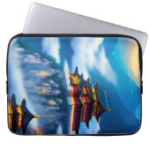 Chinesischer Palast Laptopschutzhülle (Vorderseite)