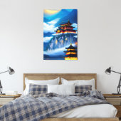 Chinesischer Palast Leinwanddruck (Insitu (Schlafzimmer))