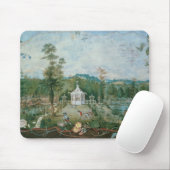 Chinesischer Pavillon in einem Englischen Garten,  Mousepad (Mit Mouse)