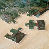 Chinesischer Pavillon in einem Englischen Garten, Puzzle (Seite)