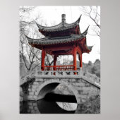 Chinesischer Pavillon Poster (Vorne)
