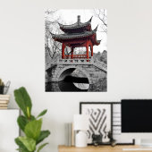 Chinesischer Pavillon Poster (Heimbüro)