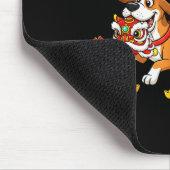 Chinesischer Pferd Bluthund Kinder Männer Frauen F Mousepad (Ecke)