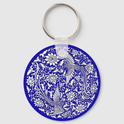 Chinesischer Phönix Schlüsselanhänger (Vorderseite)