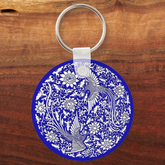 Chinesischer Phönix Schlüsselanhänger (Vorderseite)