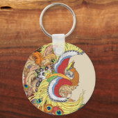 Chinesischer Phönix Schlüsselanhänger (Vorderseite)