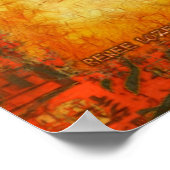 Chinesischer POWER für traditionelle Kunst Poster (Ecke)