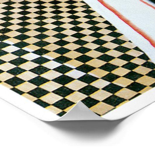 Chinesischer Restraurant, Max Weber Poster (Ecke)