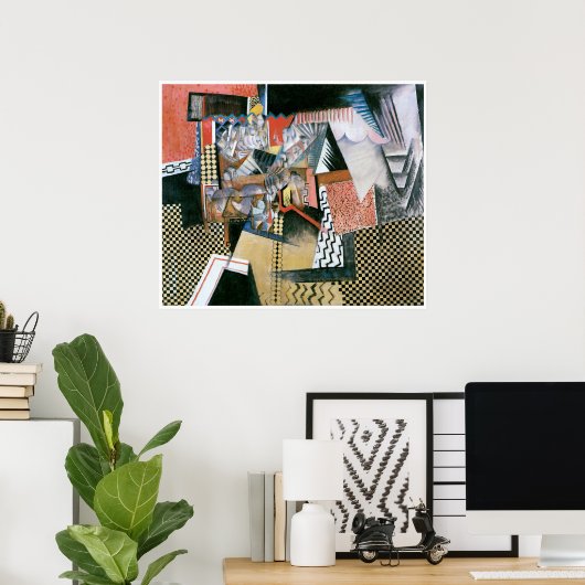 Chinesischer Restraurant, Max Weber Poster (Heimbüro)