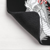 Chinesischer roter Drache Mousepad (Ecke)