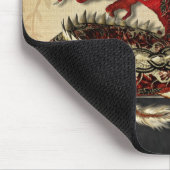 Chinesischer roter Drache Mousepad (Ecke)