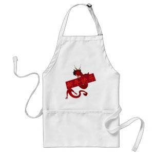Chinesischer Roter Drache Schürze