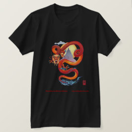 Chinesischer Roter Drache T-Shirt