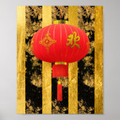 Chinesischer Roter Lantern Poster (Vorne)