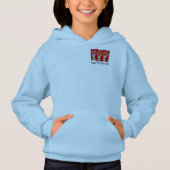 Chinesischer Roter Umschlag Lucky Corgi Jahr des H Hoodie (Vorderseite)