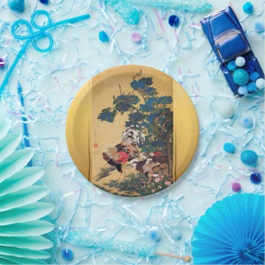 Chinesischer Runderneuerung 2017 Japanisches Kunst Pappteller (Party)