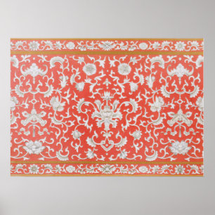 Chinesischer Schmuck von Owen Jones Poster