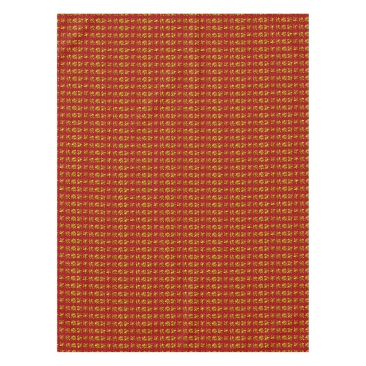 Chinesischer Schriftzeichen Neujahr chinesischer T Tischdecke (Vorderseite)