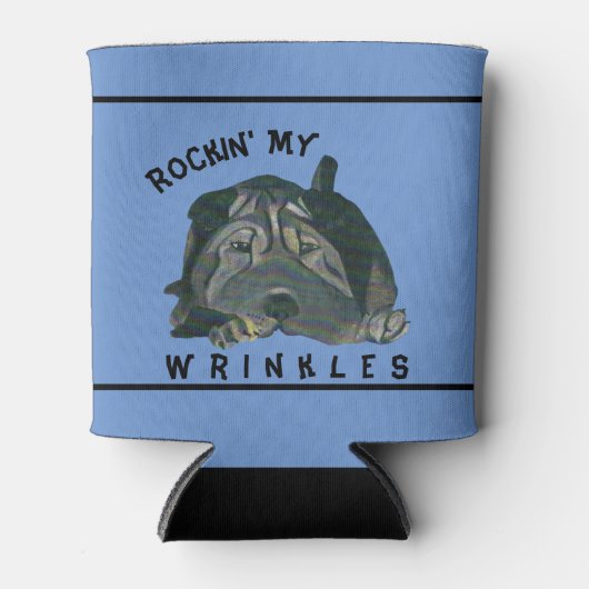 Chinesischer Shar Pei Can Cooler Dosenkühler (Vorderseite)