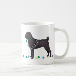 Chinesischer Shar Pei Feliz Naughty Dog Weihnachts Kaffeetasse