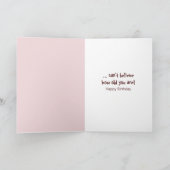 Chinesischer Shar-pei Geburtstags-Spaß Karte (Innenseite)