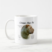 Chinesischer Shar Pei Geschichte; chinesischer Sha Kaffeetasse (Links)