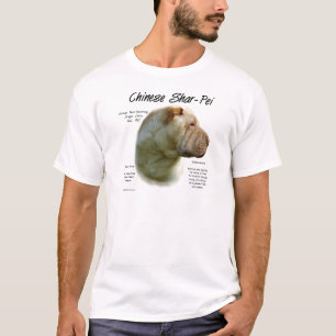 Chinesischer Shar Pei Geschichte; chinesischer Sha T-Shirt
