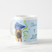 Chinesischer Shar-Pei-Graduat Kaffeetasse (Vorderseite Links)