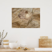 Chinesischer Shar Pei in Falten eingefangen Poster (Küche)