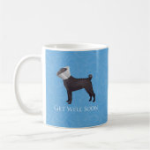 Chinesischer Shar Pei kommt bald gut zurecht Kaffeetasse (Links)