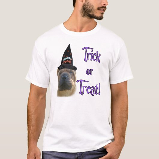 Chinesischer Shar-Pei-Trick T-Shirt (Vorderseite)