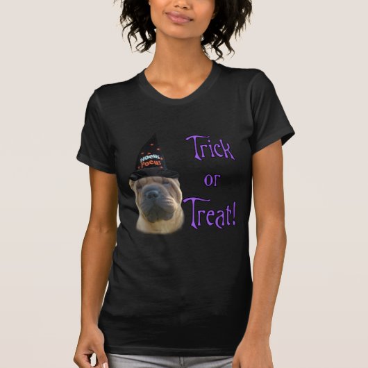 Chinesischer Shar-Pei-Trick T-Shirt (Vorderseite)