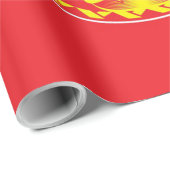 Chinesischer Shio Monkey Geschenkpapier (Rolleneckpunkt)