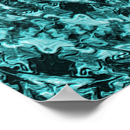 Chinesischer Spitz.... Poster (Ecke)