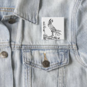 Chinesischer Spitzvogel Luan Button (Beispiel)