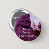 Chinesischer Sprichwort-Flair Button (Vorne & Hinten)